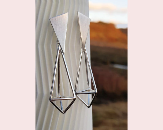 Earrings : Geometric Structure 6