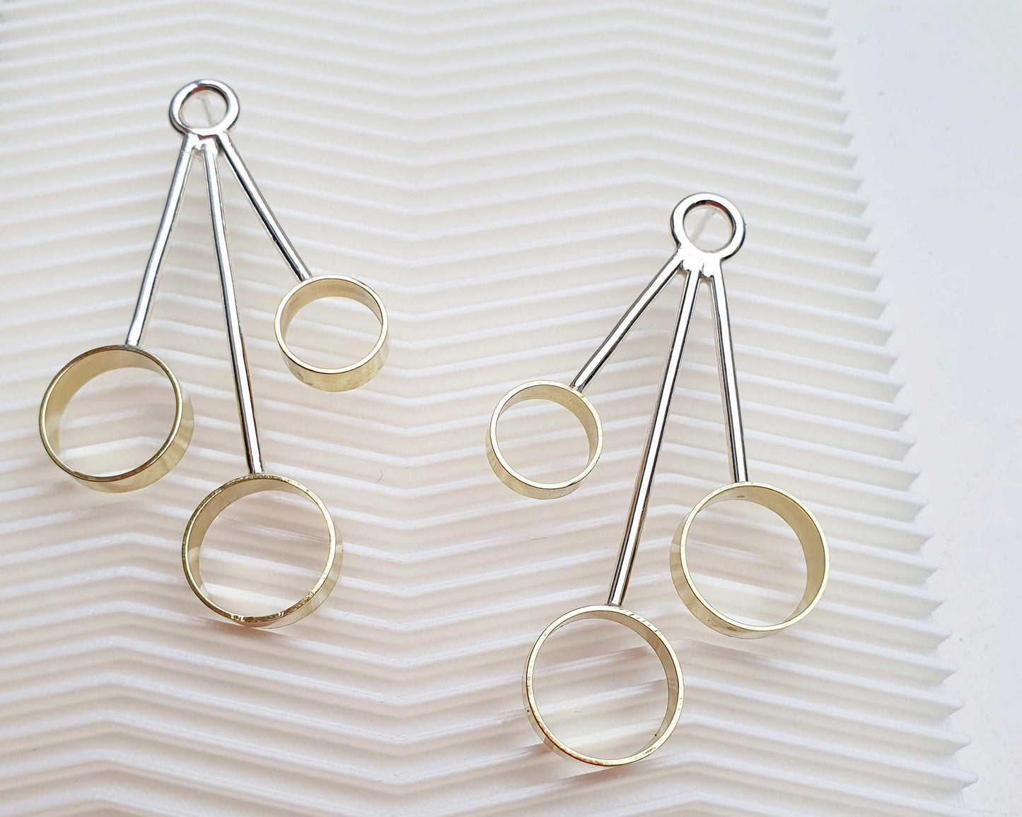 Earrings: Radial 1